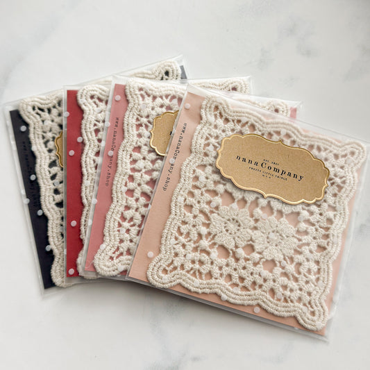 Four Flower Decorative Stitch-on Sewing Appliqué Patch | nanaCompany