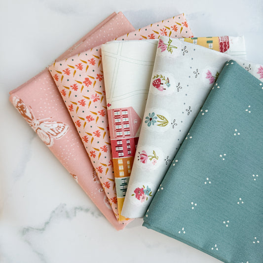 Fresh Fabric Bundle by Amy Sinibaldi  | Five FQs