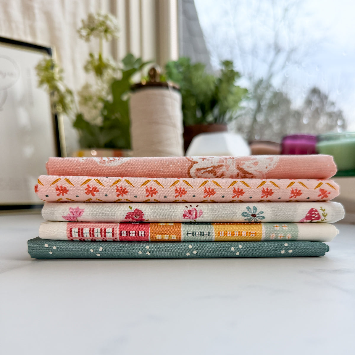 Fresh Fabric Bundle by Amy Sinibaldi  | Five FQs