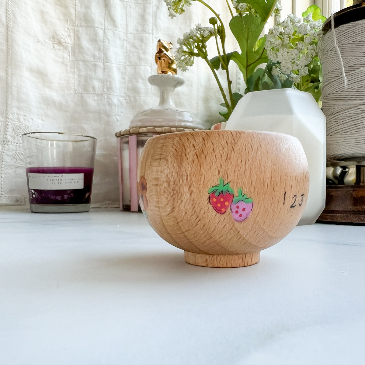 Hand Painted Small Trinket Bowl | No.4