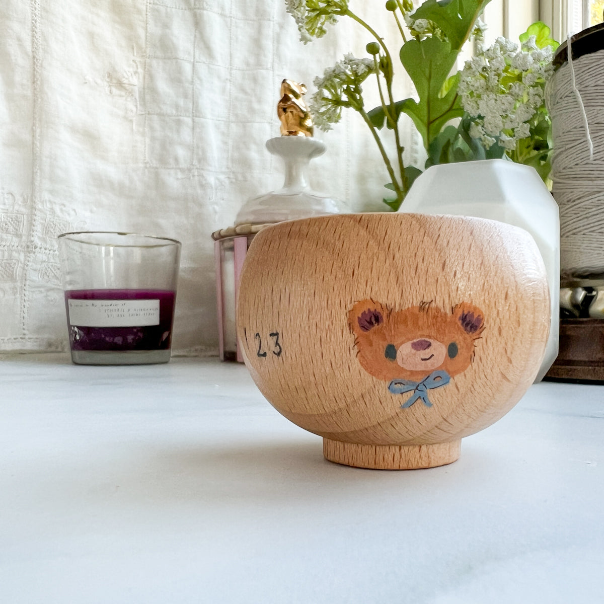 Hand Painted Small Trinket Bowl | No.4