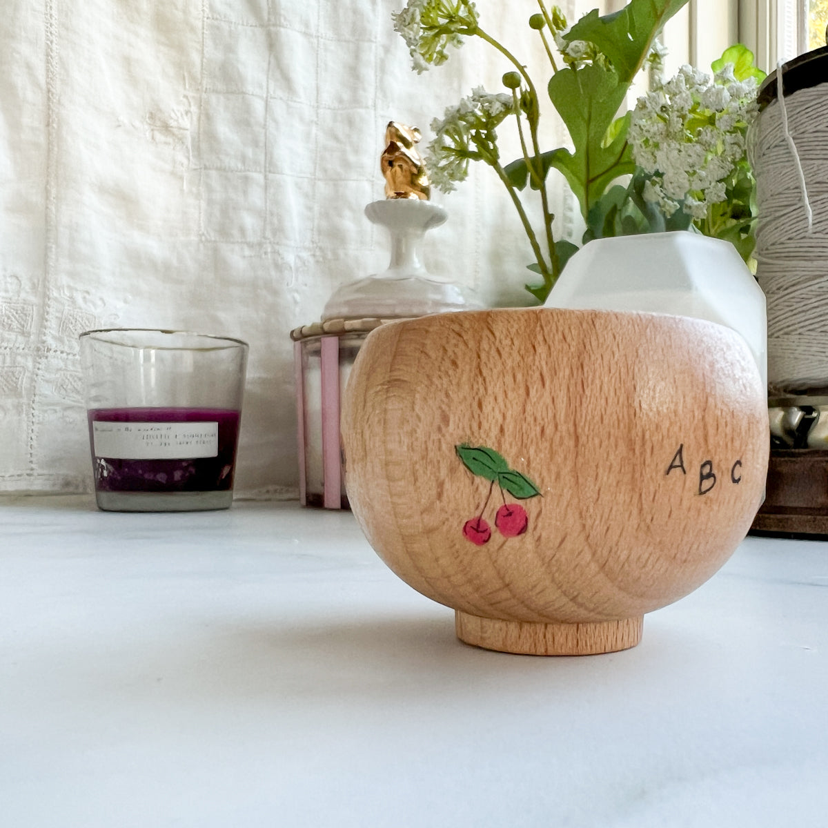 Hand Painted Small Trinket Bowl | No.4