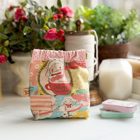 Spring Tea Karel Capek + Merry BonBon Flex Frame Pouch