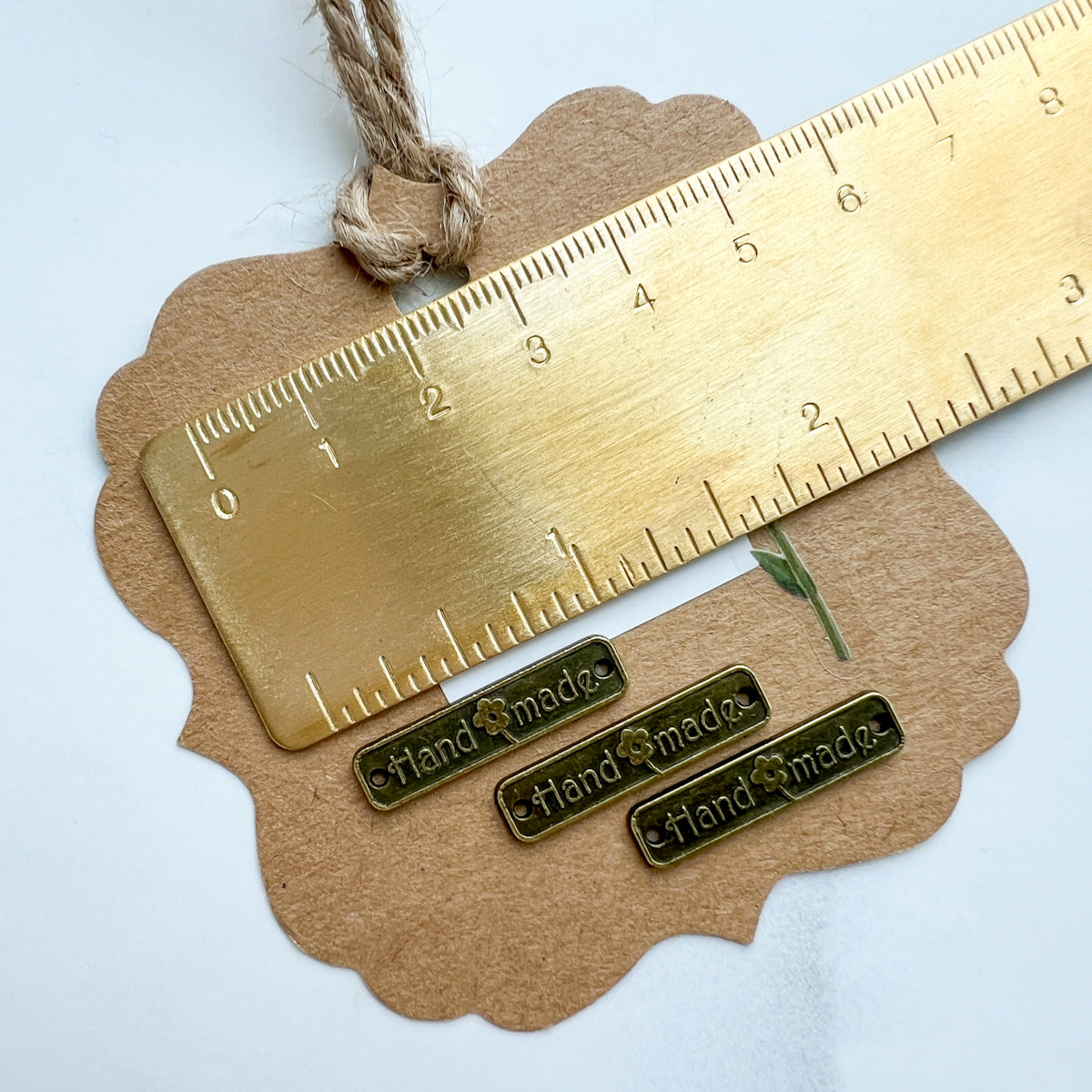 Hand made Metal Alloy Tag | Set of three