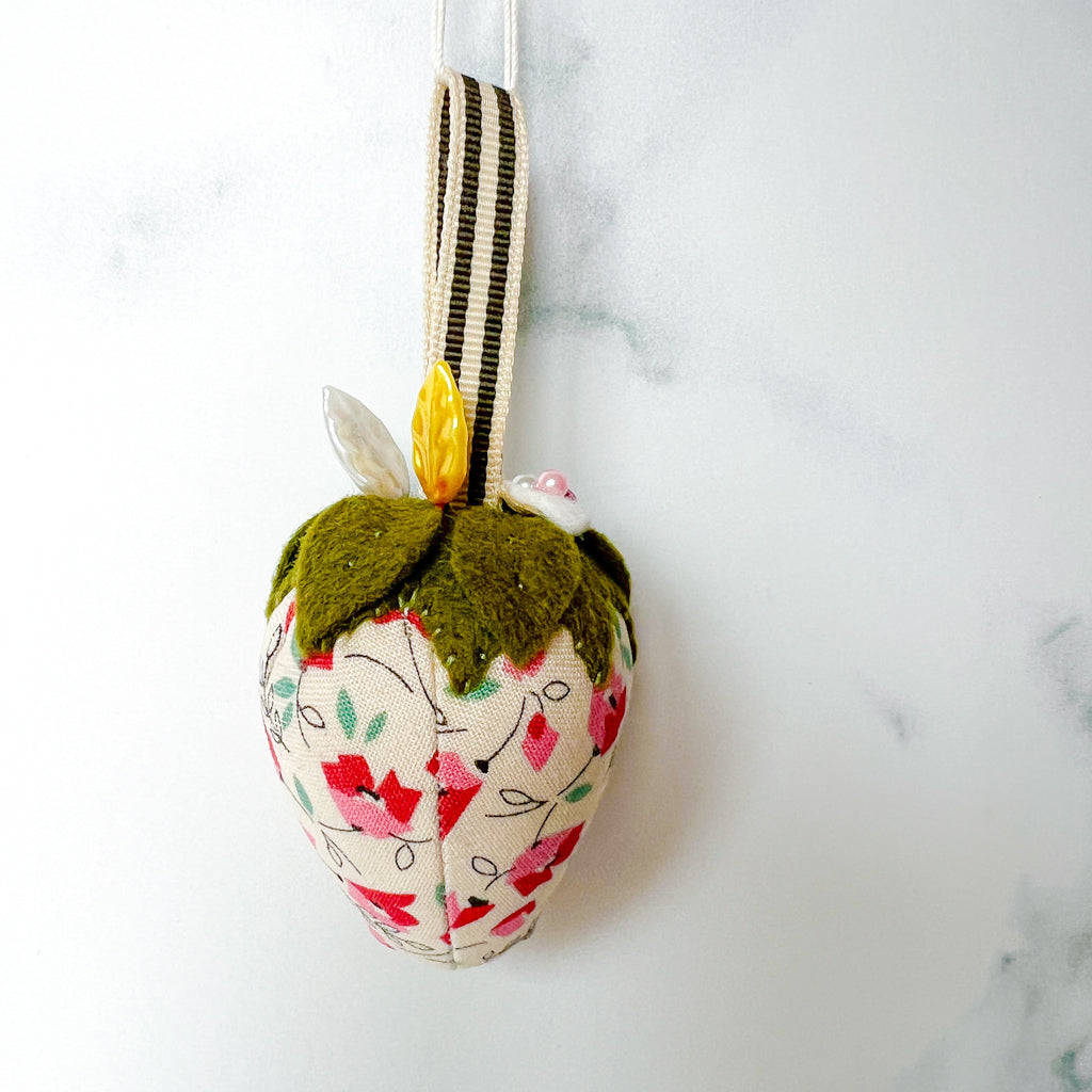 Handmade Strawberry Pin Cushion No.1