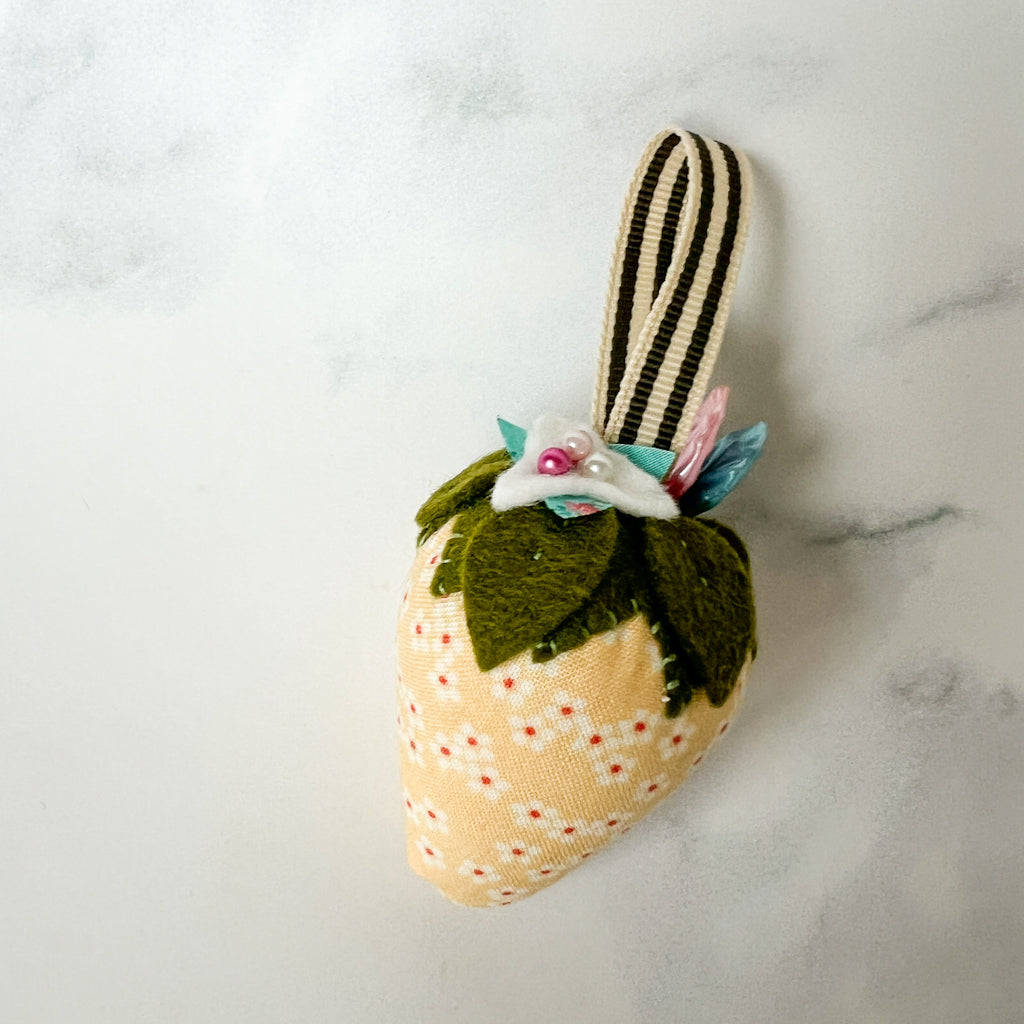 Handmade Strawberry Pin Cushion No.3