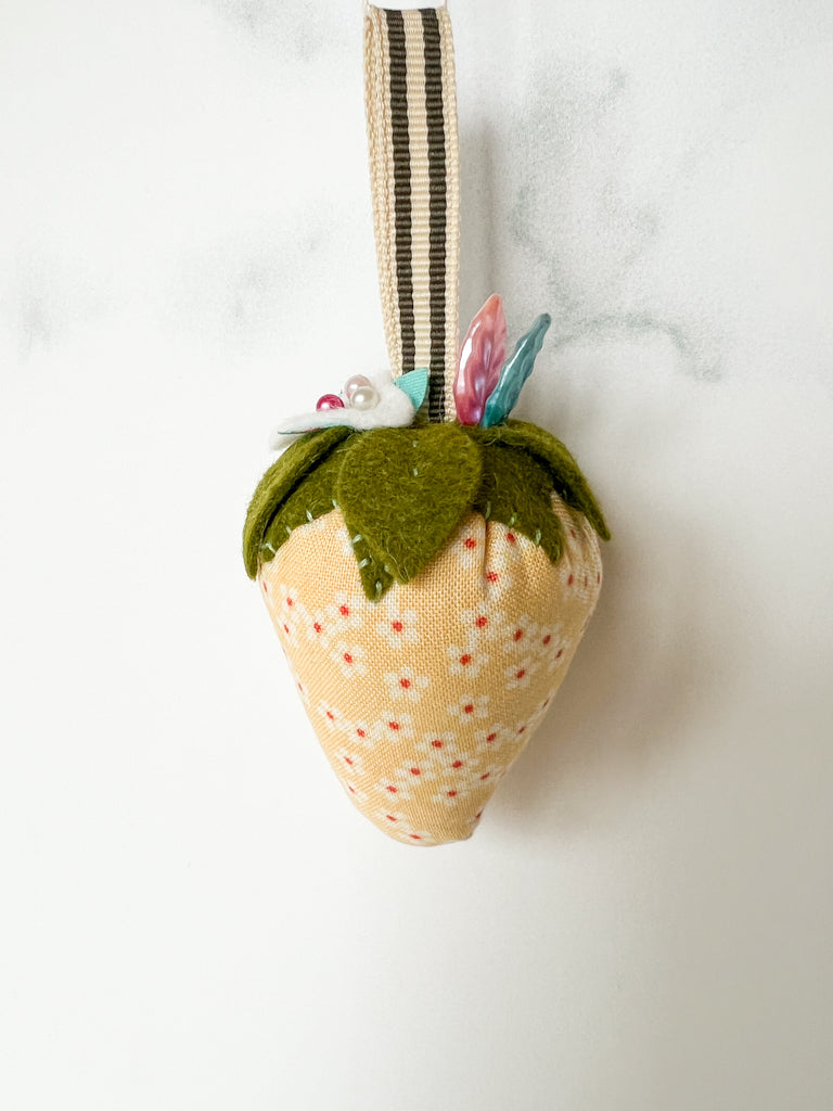 Handmade Strawberry Pin Cushion No.3