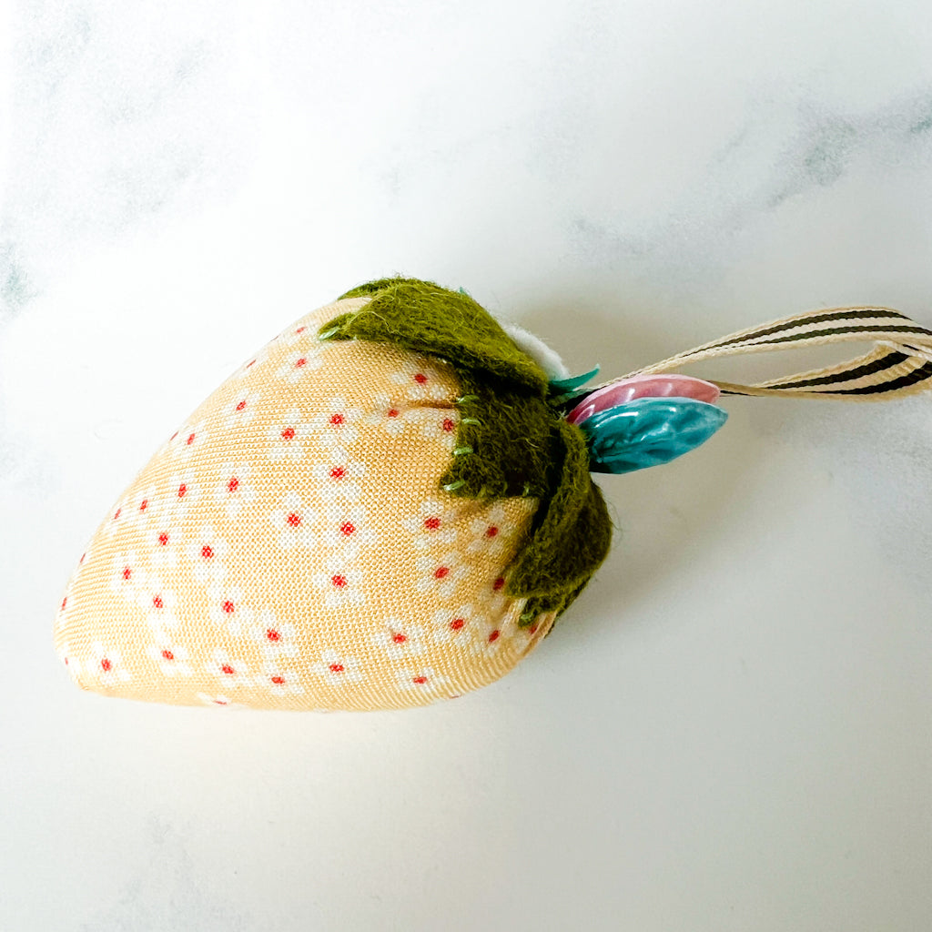 Handmade Strawberry Pin Cushion No.3