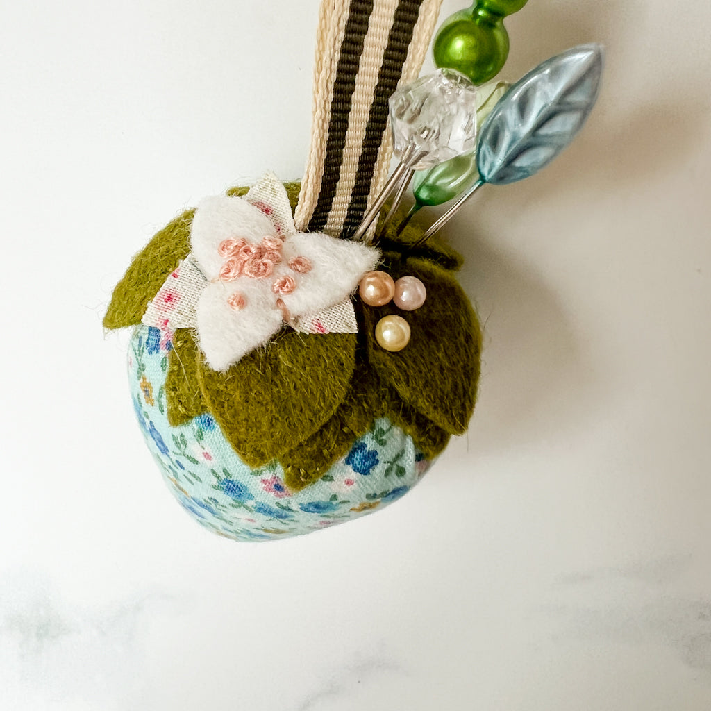 Handmade Strawberry Pin Cushion No.4