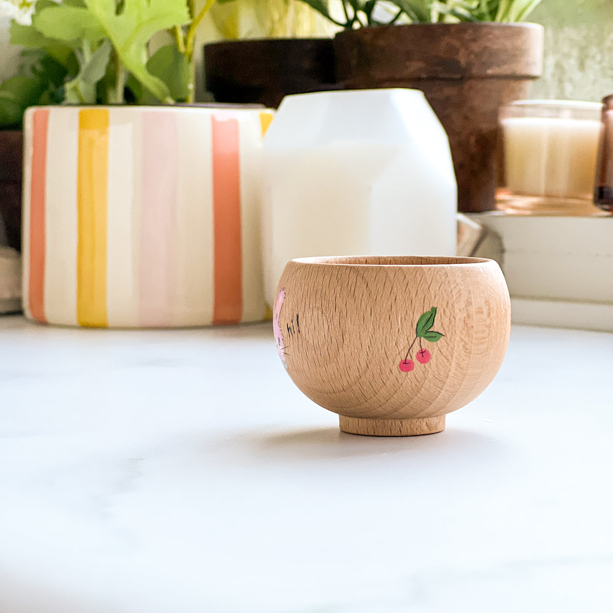 Hand Painted Small Trinket Bowl | No.2