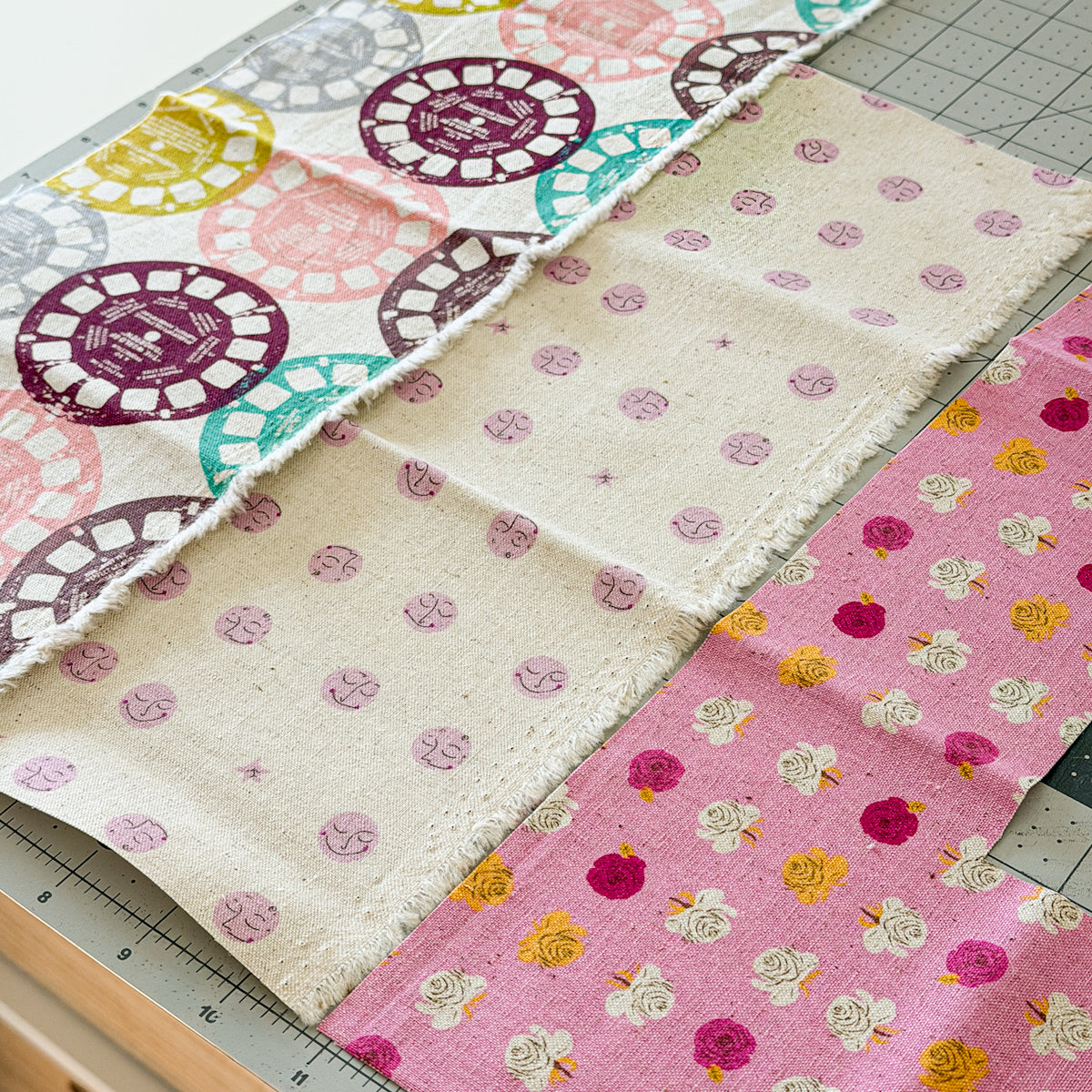 Heather Ross and Melody Miller canvas | Remnant Pack