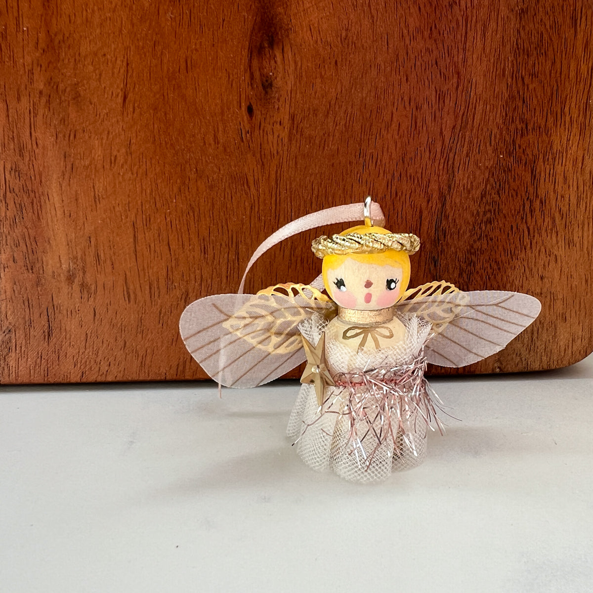 Hand Painted Holiday Fairy Angels | Small Angels in White dresses | Choose Angel No.27-31