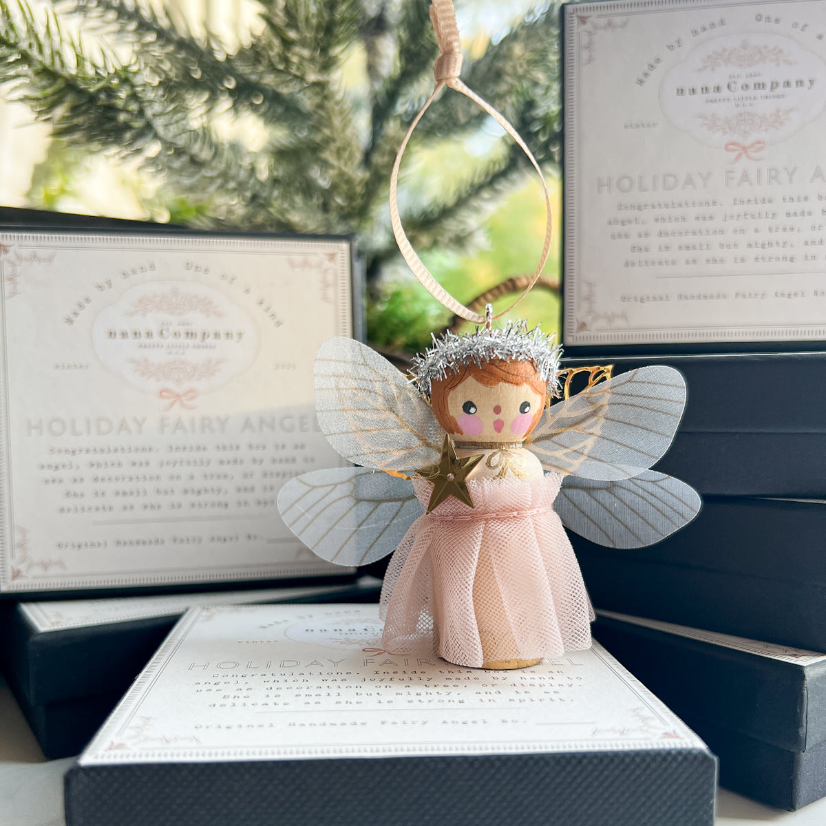 Hand Painted Holiday Fairy Angels | Large size | Choose Angel No.1-4