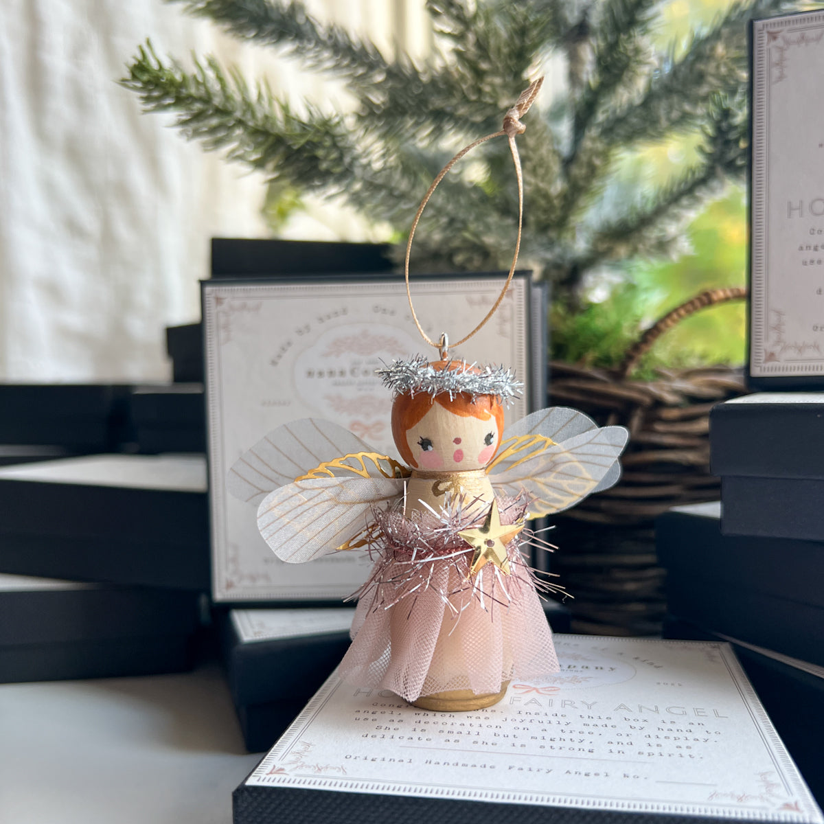 Hand Painted Holiday Fairy Angels | Large size | Choose Angel No.1-4