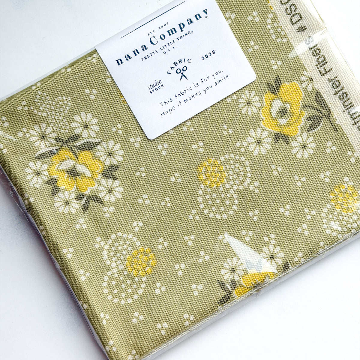 Denyse Schmidt - Hope Valley - Wall Flower Olive | FQ