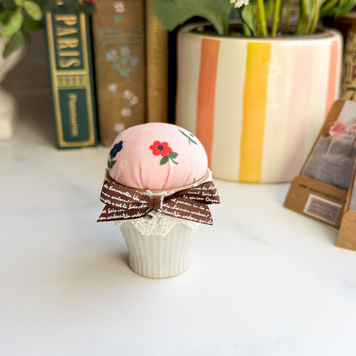 Ice Cream Cup Pin Cushion