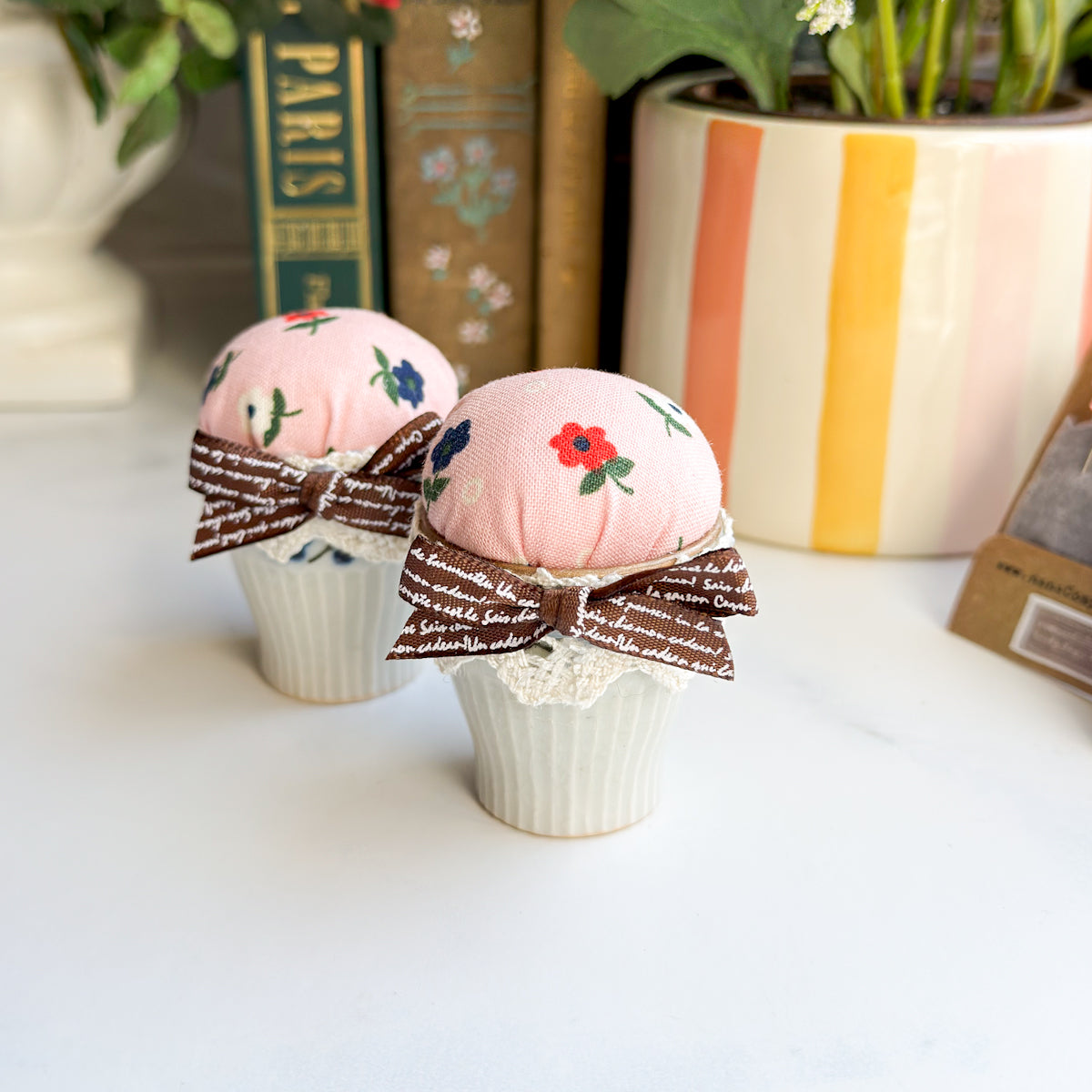 Ice Cream Cup Pin Cushion