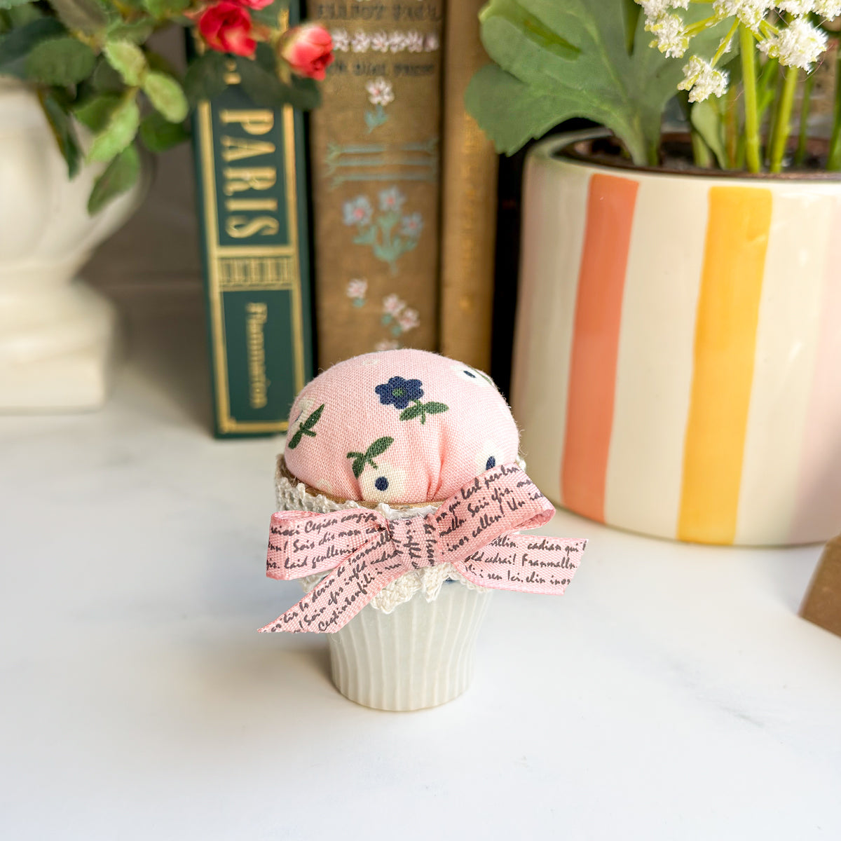 Ice Cream Cup Pin Cushion