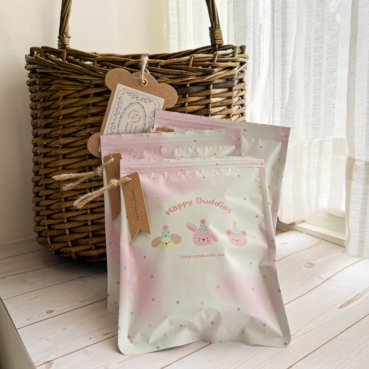 Pretty Fabric Strips Pouch— all Japanese and rare | No.1