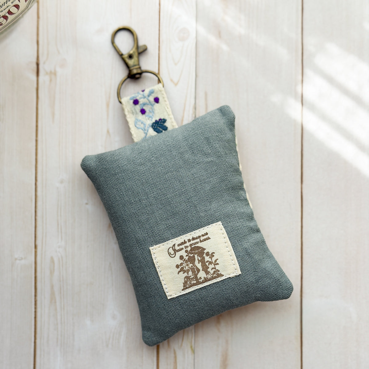 Vintage Cherry Cotton Lavender Sachet with Clip | Large | Choose Style