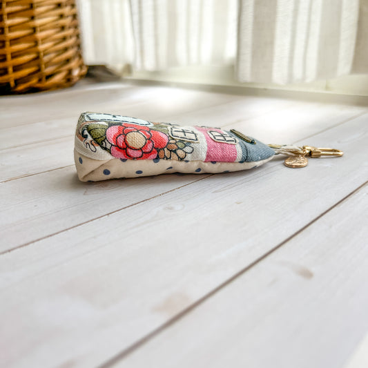 Lavender filled House sachet with Attachment and metal charm