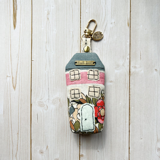 Lavender filled House sachet with Attachment and metal charm