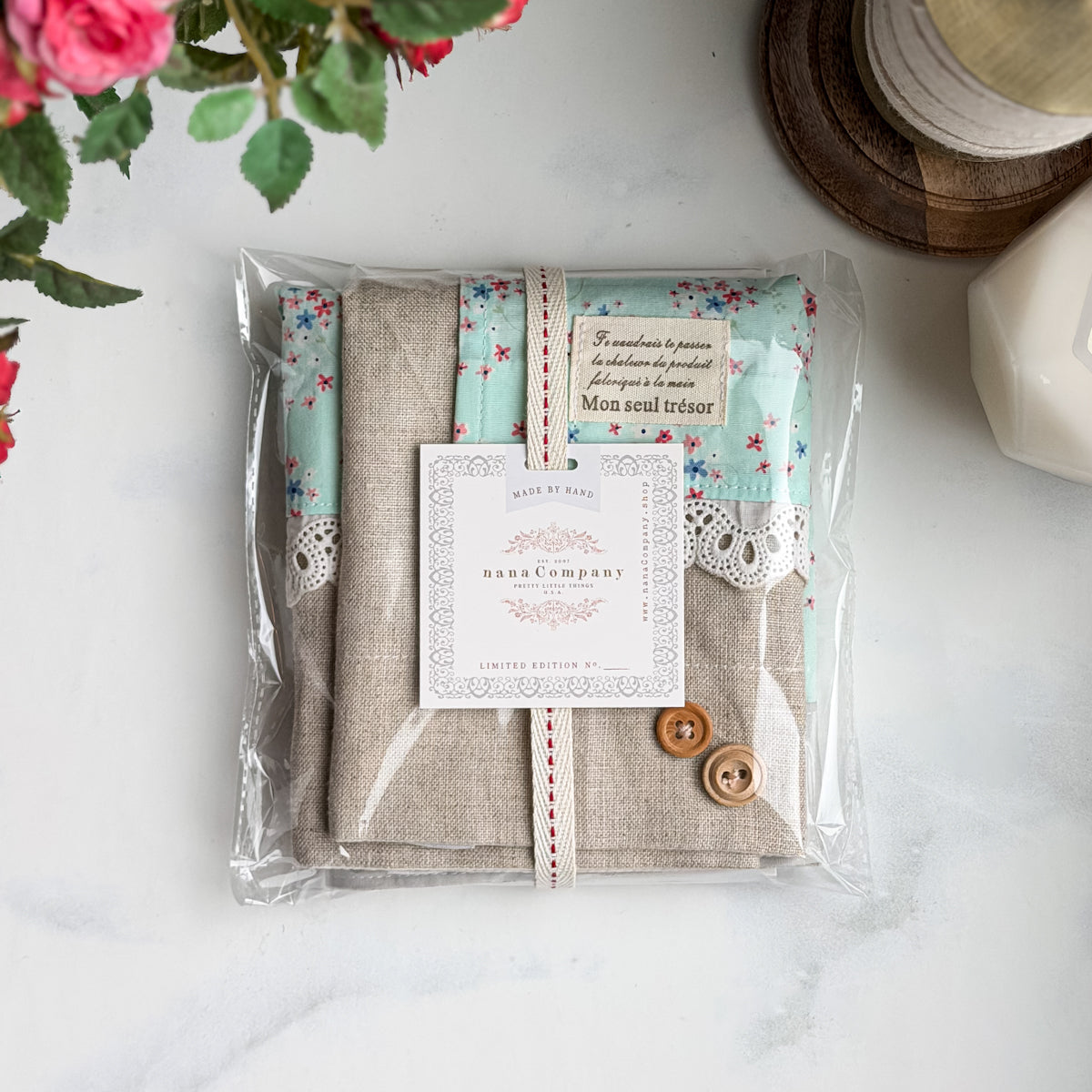 Paperie+Linen+Antique Lace Children’s Apron