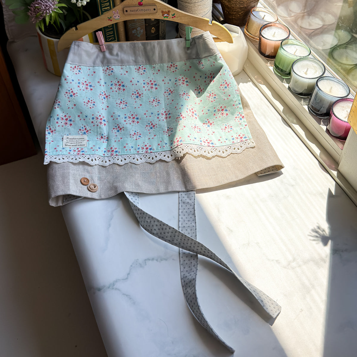 Paperie+Linen+Antique Lace Children’s Apron