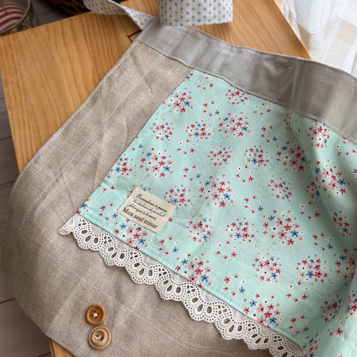 Paperie+Linen+Antique Lace Children’s Apron
