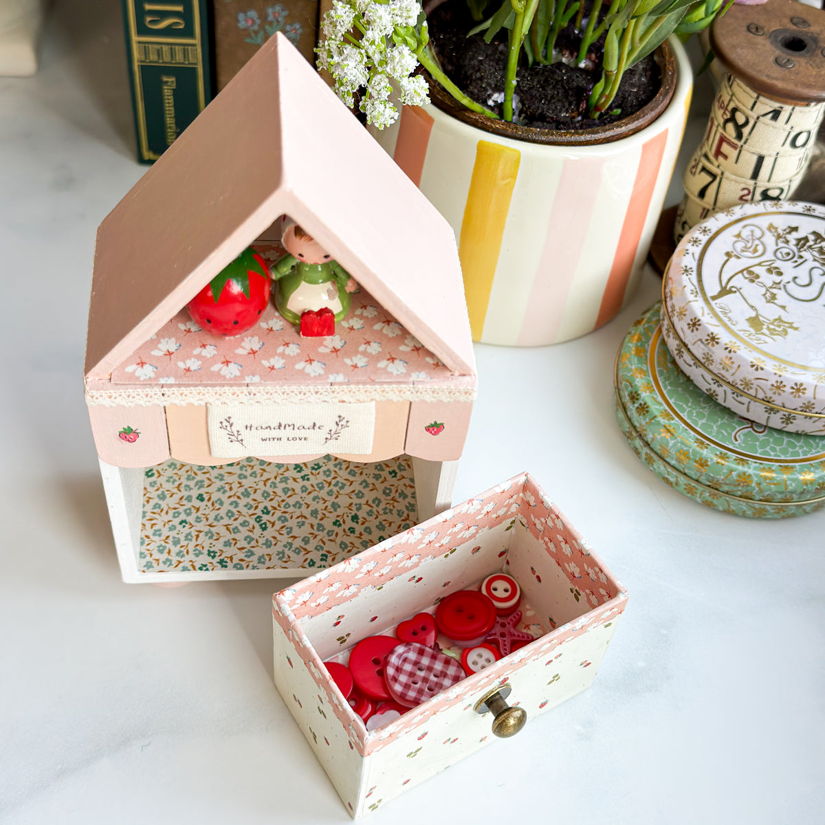 Little Drawer House for Strawberry Girl