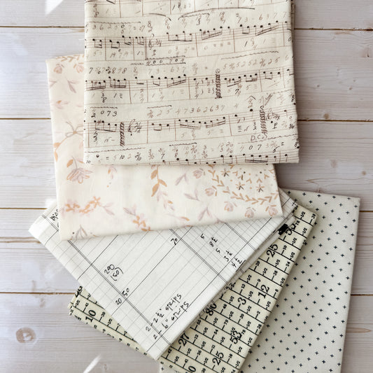 Fat Quarter Bundle No.19 | Low Volume | Five FQ