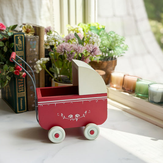 Maileg Red Stroller