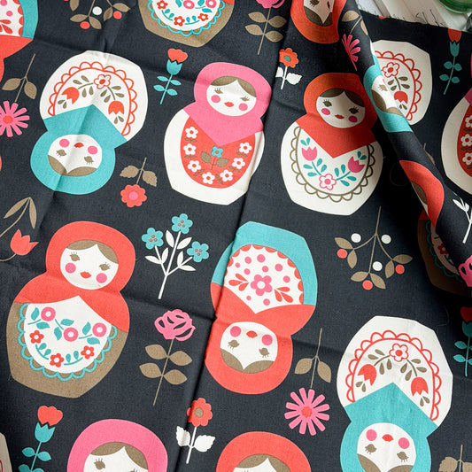 Matryoshka fabric by Trefle for Kokka | Choose Color
