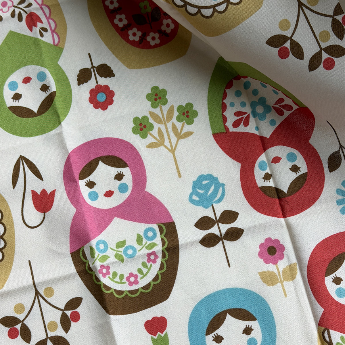 Matryoshka fabric by Trefle for Kokka | Choose Color