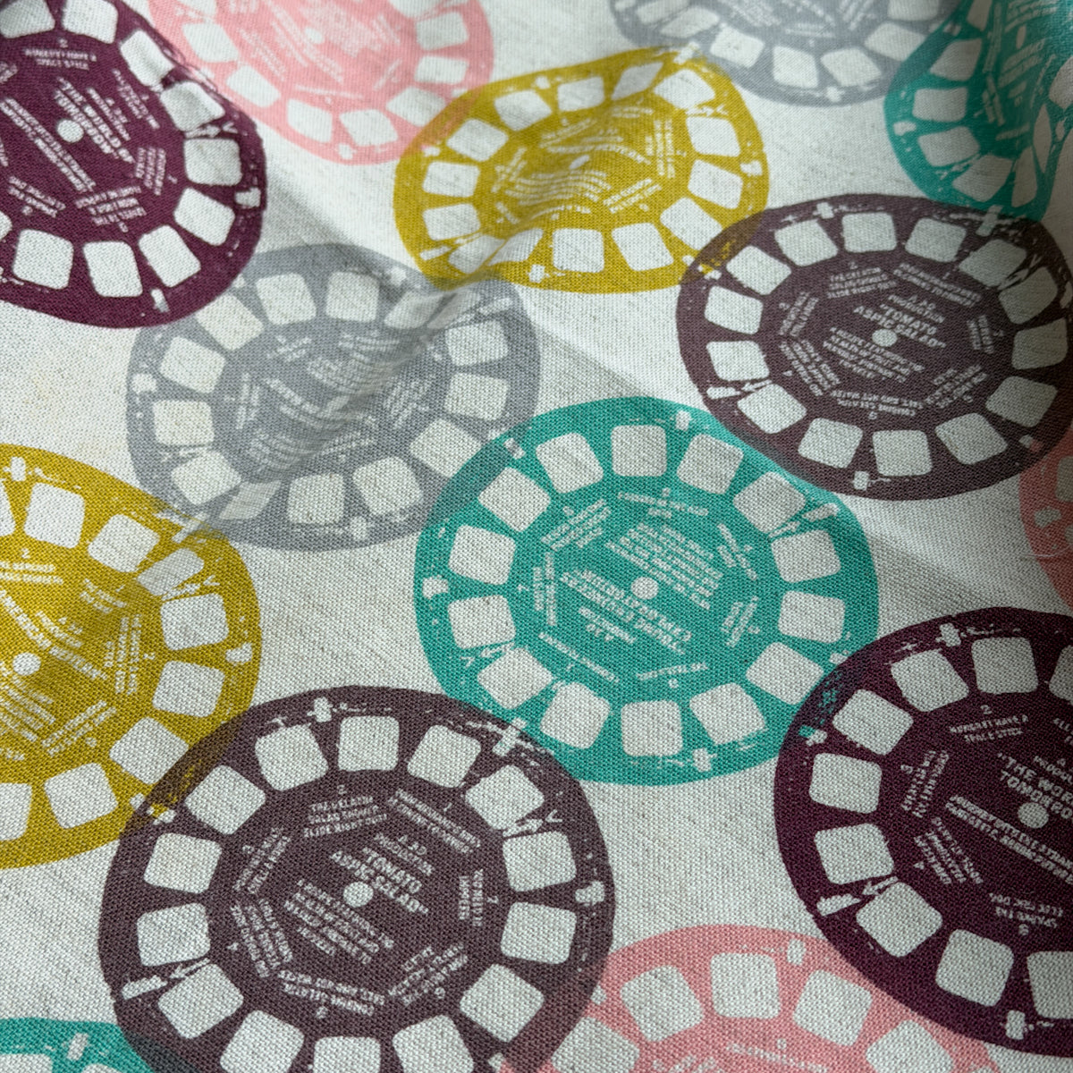 Original Cotton+Steel Playful Viewfinder Linen Fabric | Remnant
