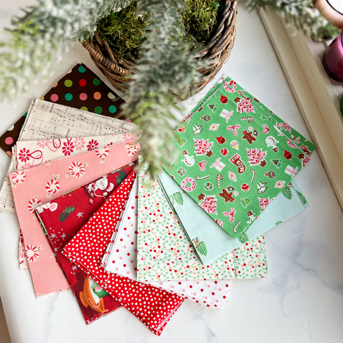 Merry and Bright | Patchwork Square Mix