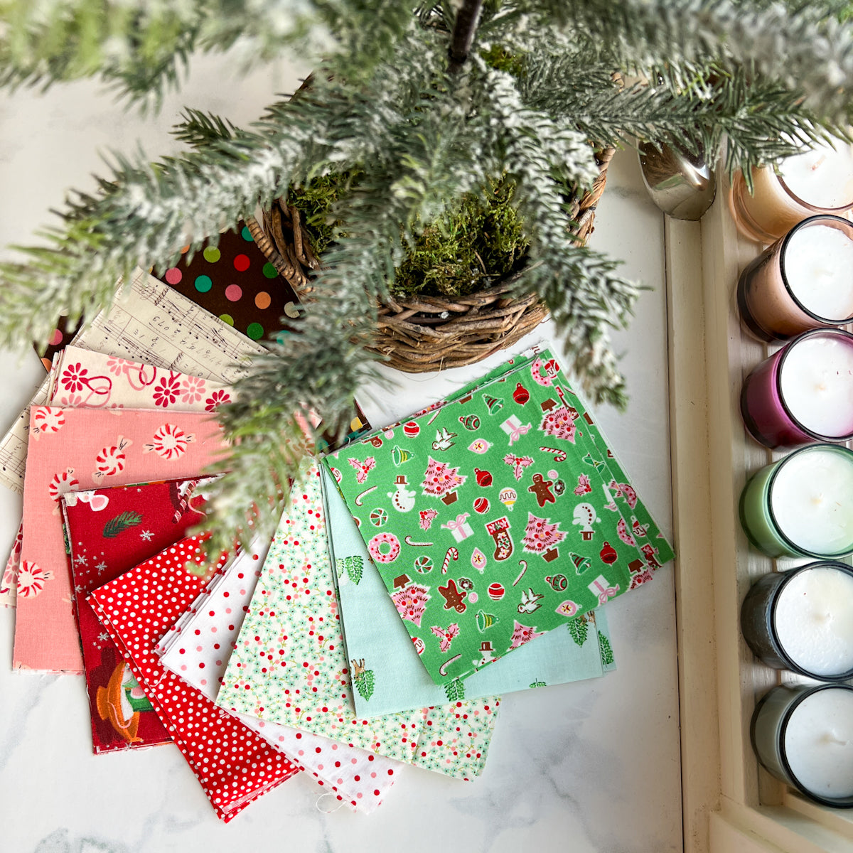 Merry and Bright | Patchwork Square Mix