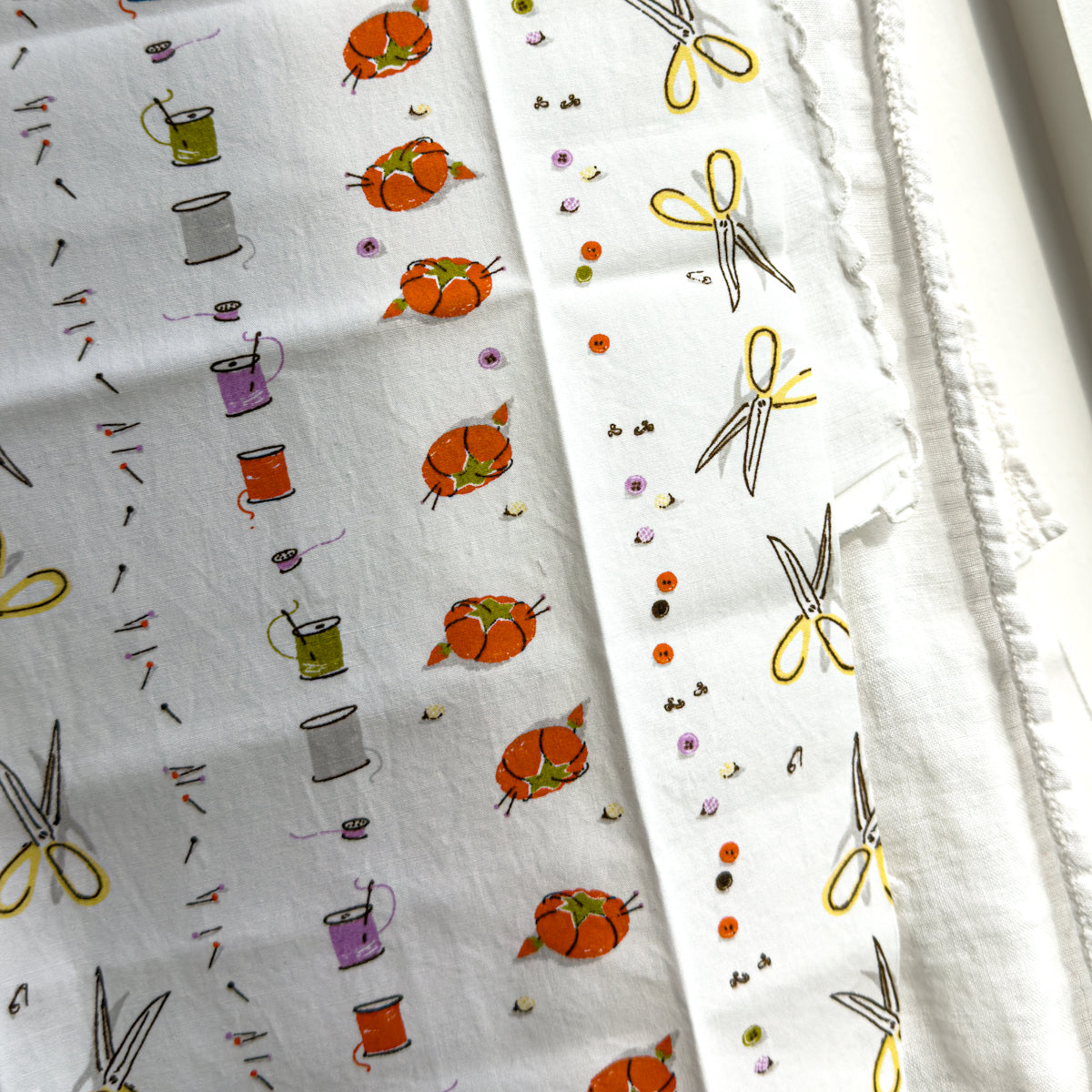 Heather Ross for Munki Munki Poplin Cotton Sewing | Remnant