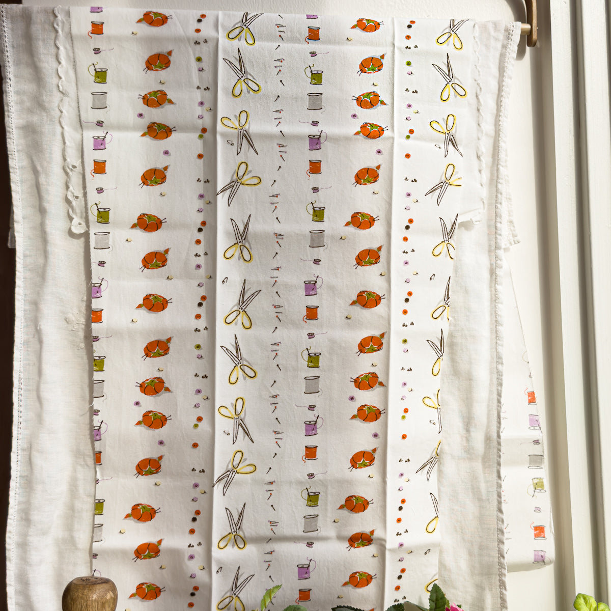 Heather Ross for Munki Munki Poplin Cotton Sewing | Remnant