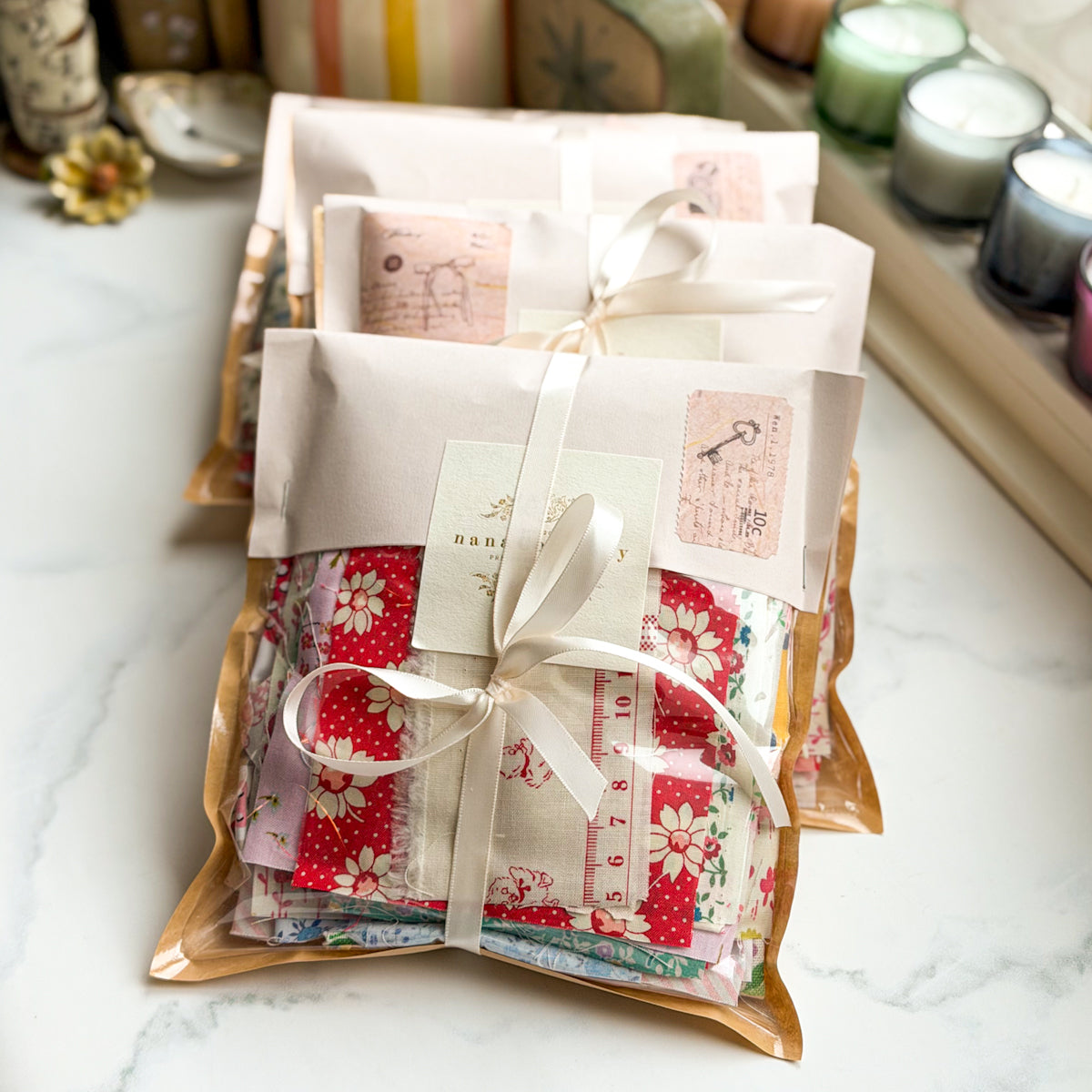 Patchwork and Sewing Scrap Pack | Assorted Favorite Fabrics