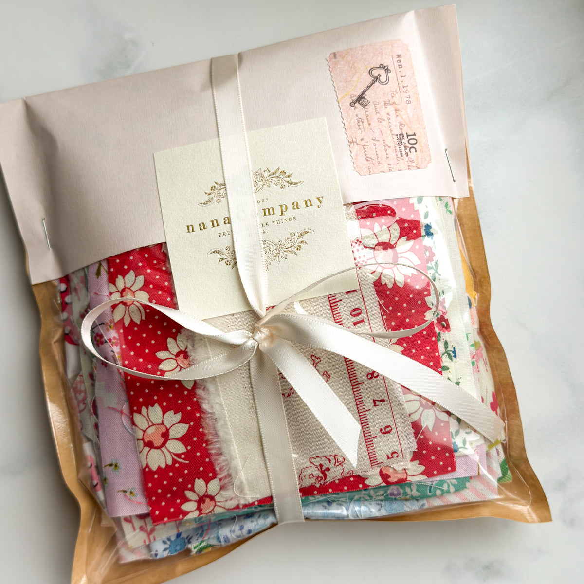 Patchwork and Sewing Scrap Pack | Assorted Favorite Fabrics