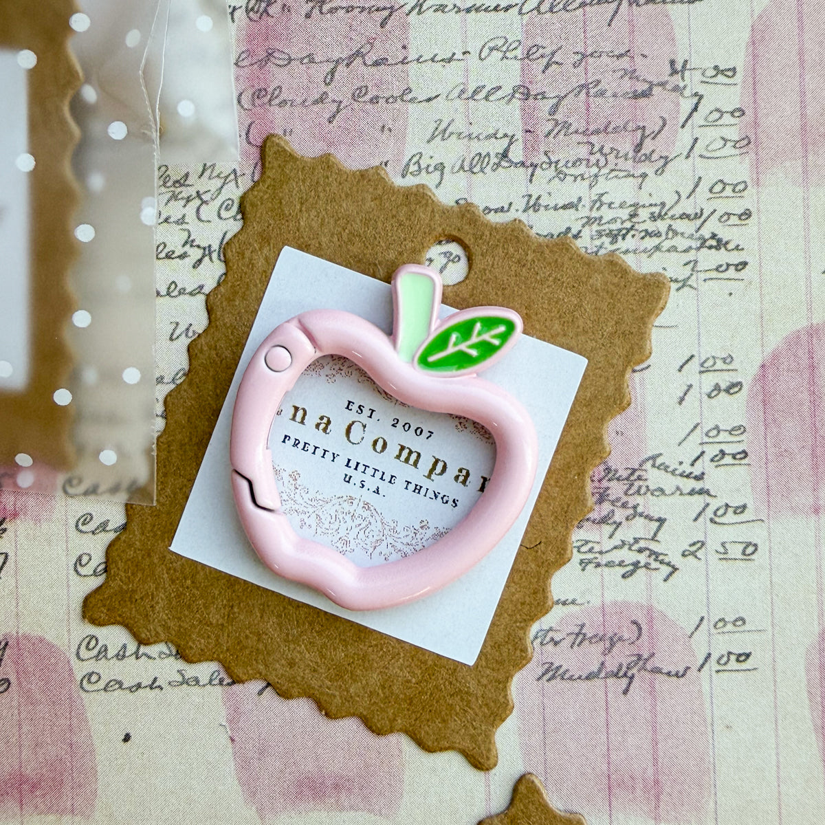 Cute Apple-shaped Carabiner clips clasp | Choose Color