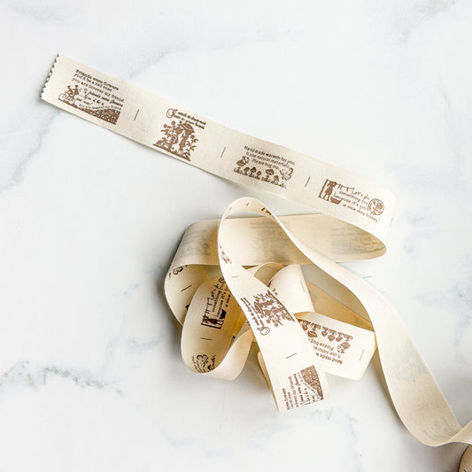 Play Fun Printed Cotton Ribbon | One yard