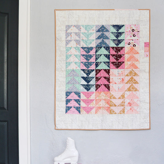 Playground Fabrics Quilt handmade by Amy Sinibaldi