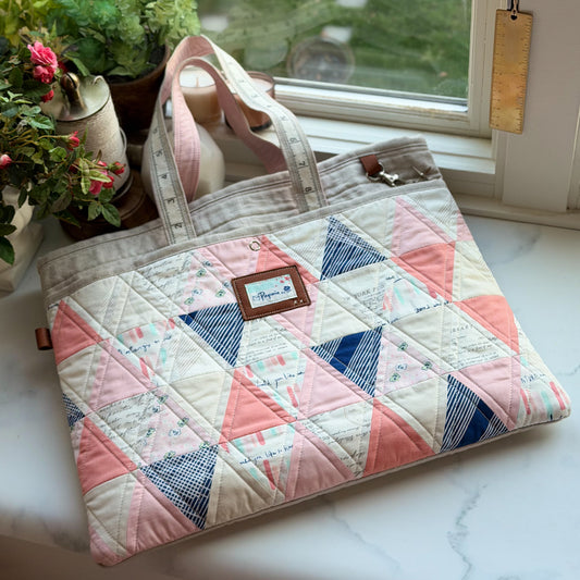 Portfolio Tote Bag featuring Paperie Fabrics by Amy Sinibaldi