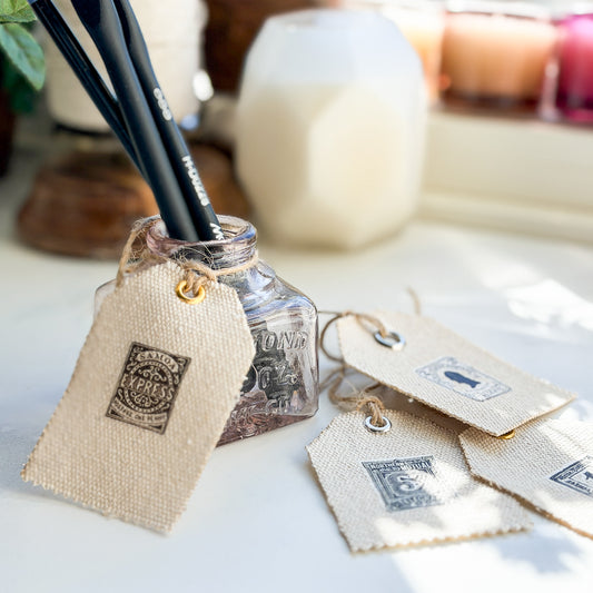 Postage Tags Decorative Embellishment | Set No.3