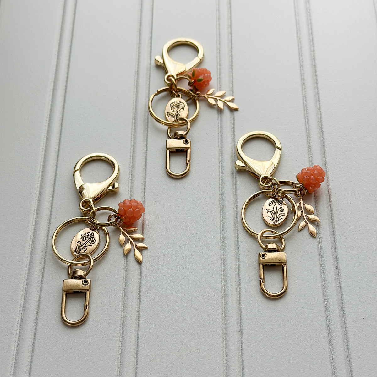 Charmed Clip-on Clip-off Clasps | Choose Strawberry or Raspberry