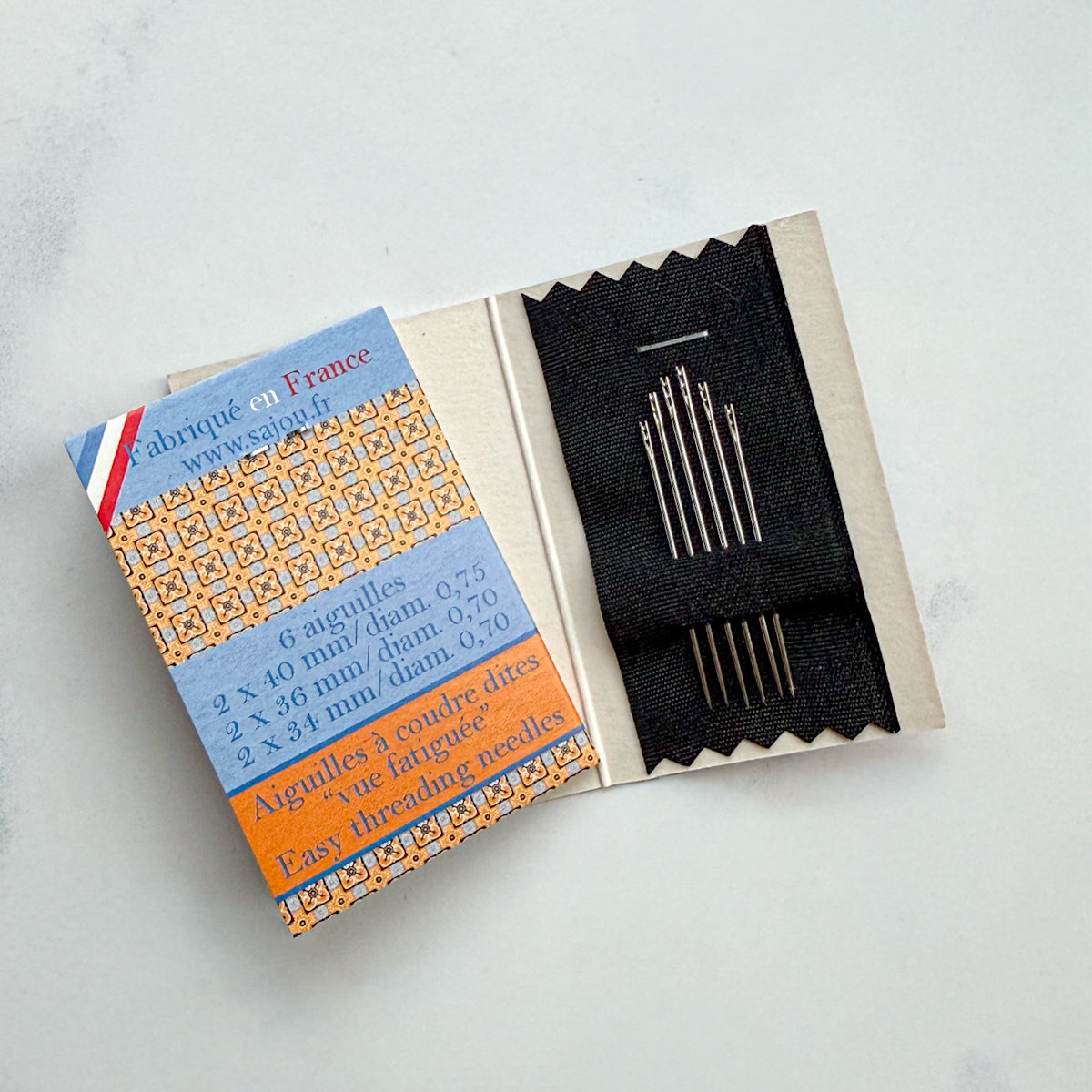 Sajou Booklet | Six Easy Threading Sewing Needles