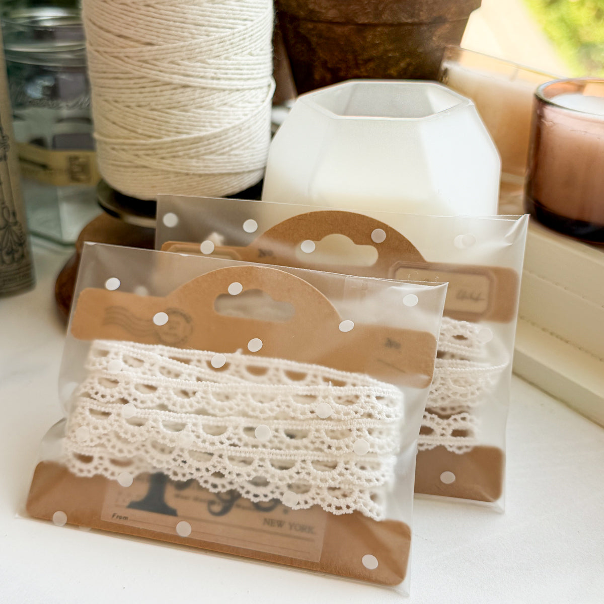 White Crochet Trim | Two yards