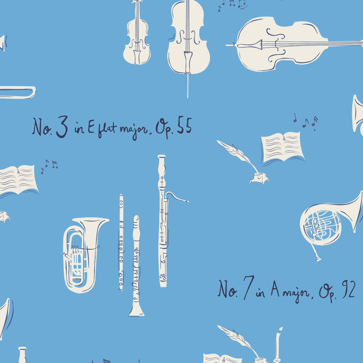 Sonata Fabrics by Amy Sinibaldi | Choose Print | By the Half Yard